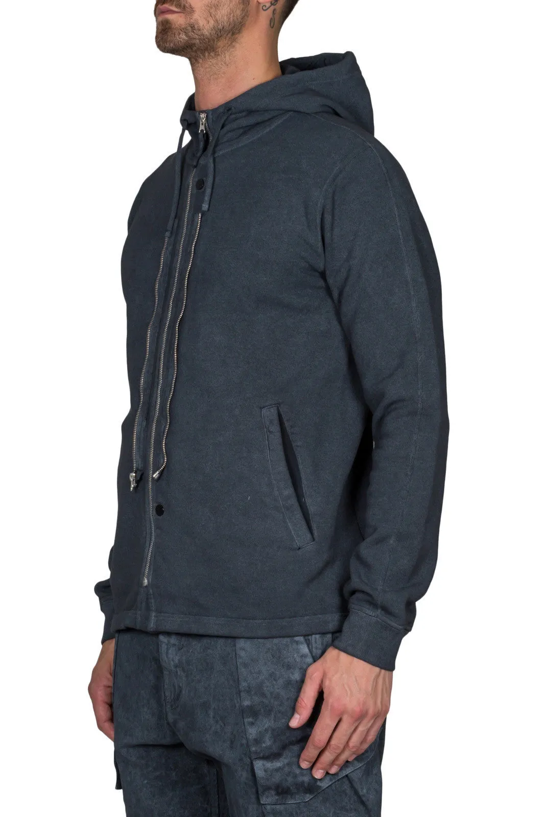 60210 Double Front Hooded Sweat