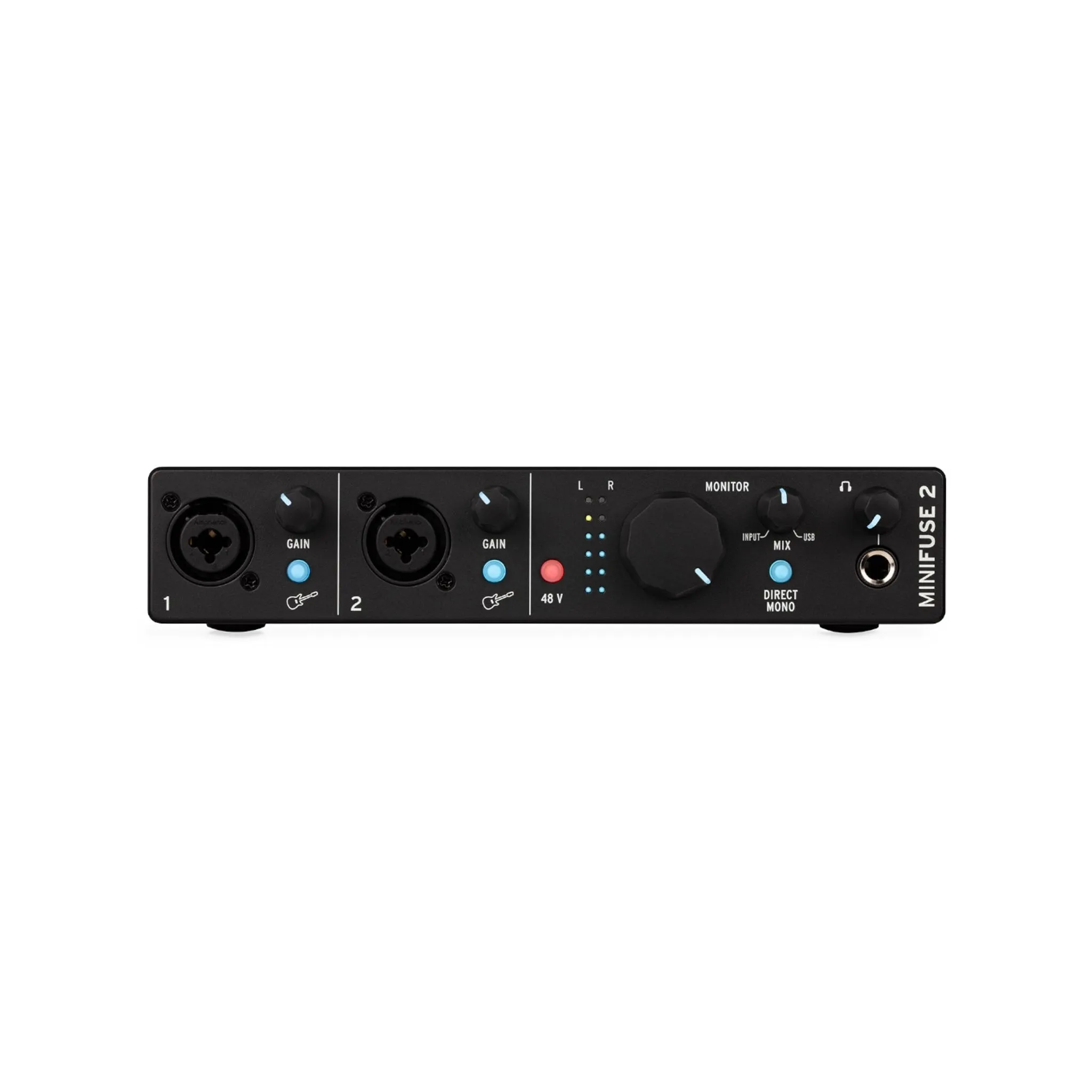 Arturia AR800102 MiniFuse 2 USB-C Audio Interface (Black)