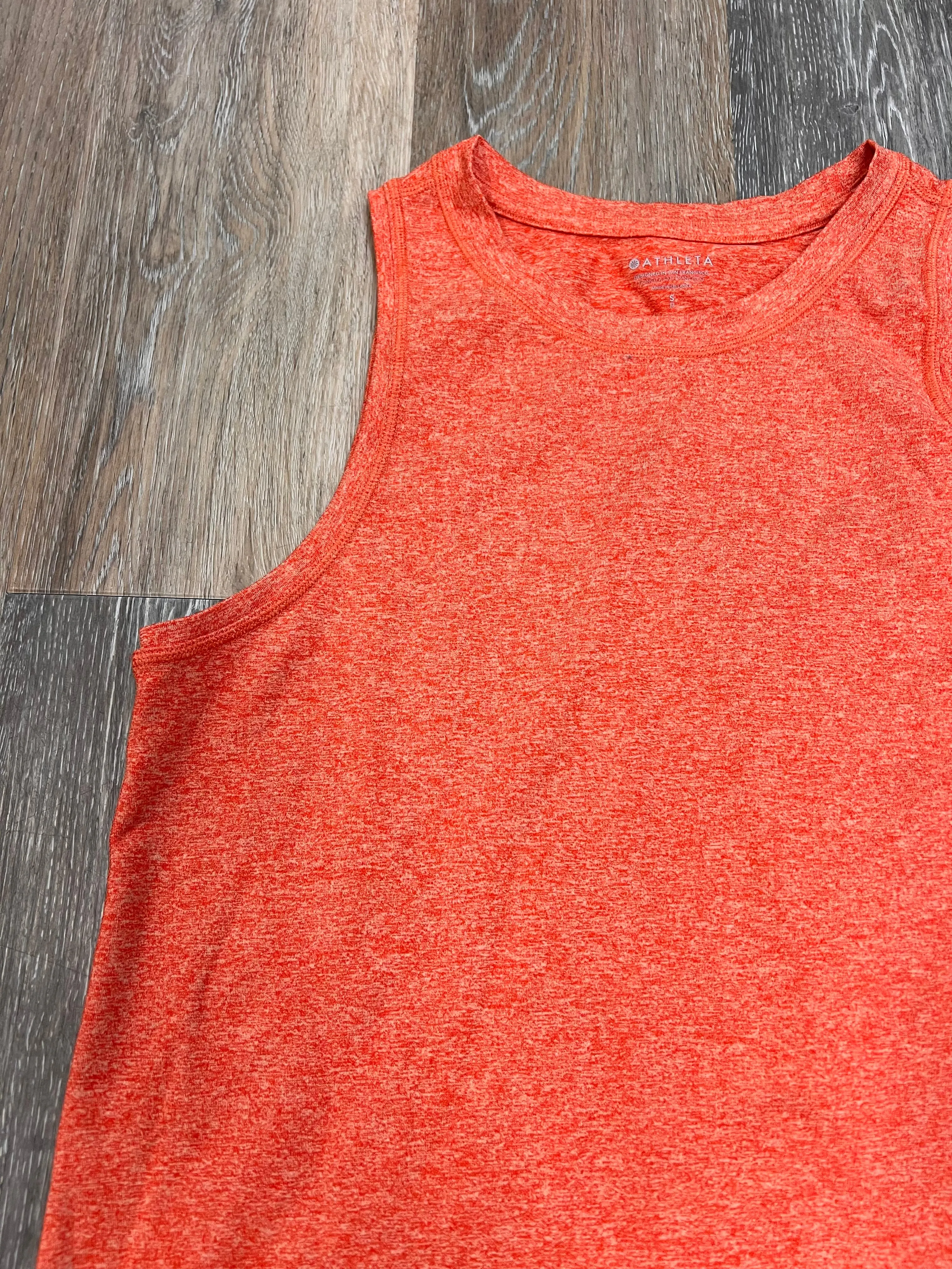 Athletic Tank Top By Athleta In Orange, Size: S