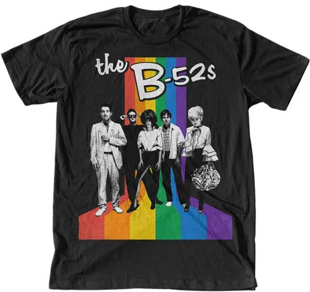 B52s Rainbow T-Shirt