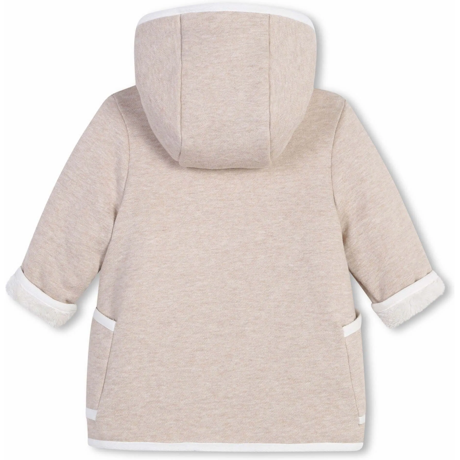 Baby Girls Organic Cotton Faux Coat