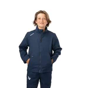 BAUER S24 TEAM LIGHTWEIGHT JACKET YOUTH - NAVY