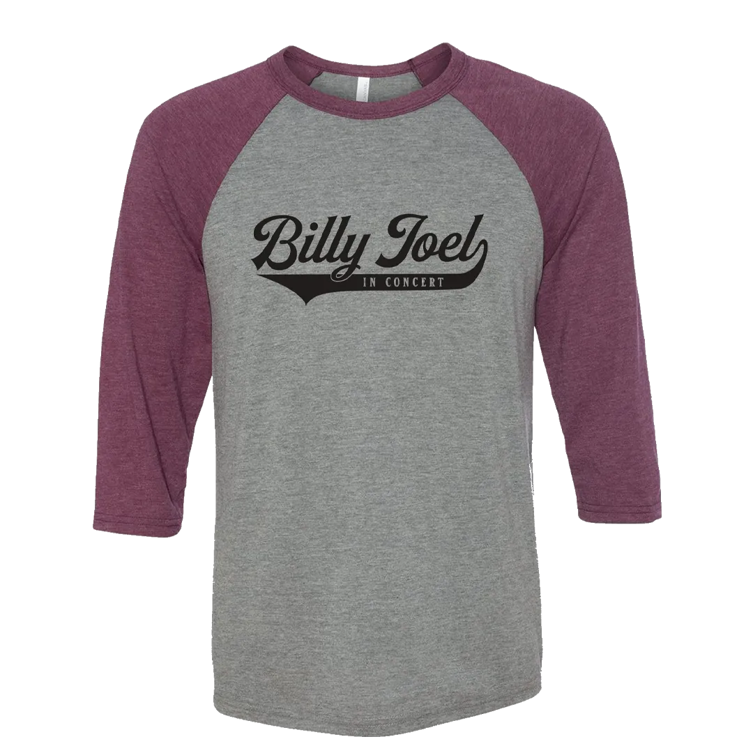 Billy Joel "Athletic Logo 24 " Raglan