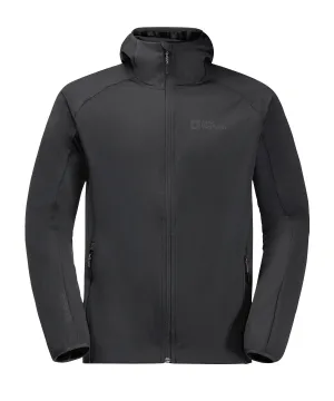 Black - Hooded softshell jacket (NL)