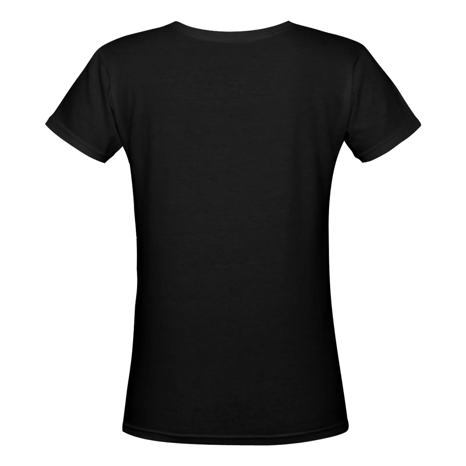 Black Legends Women's Deep V-neck T-shirt (Model T19)