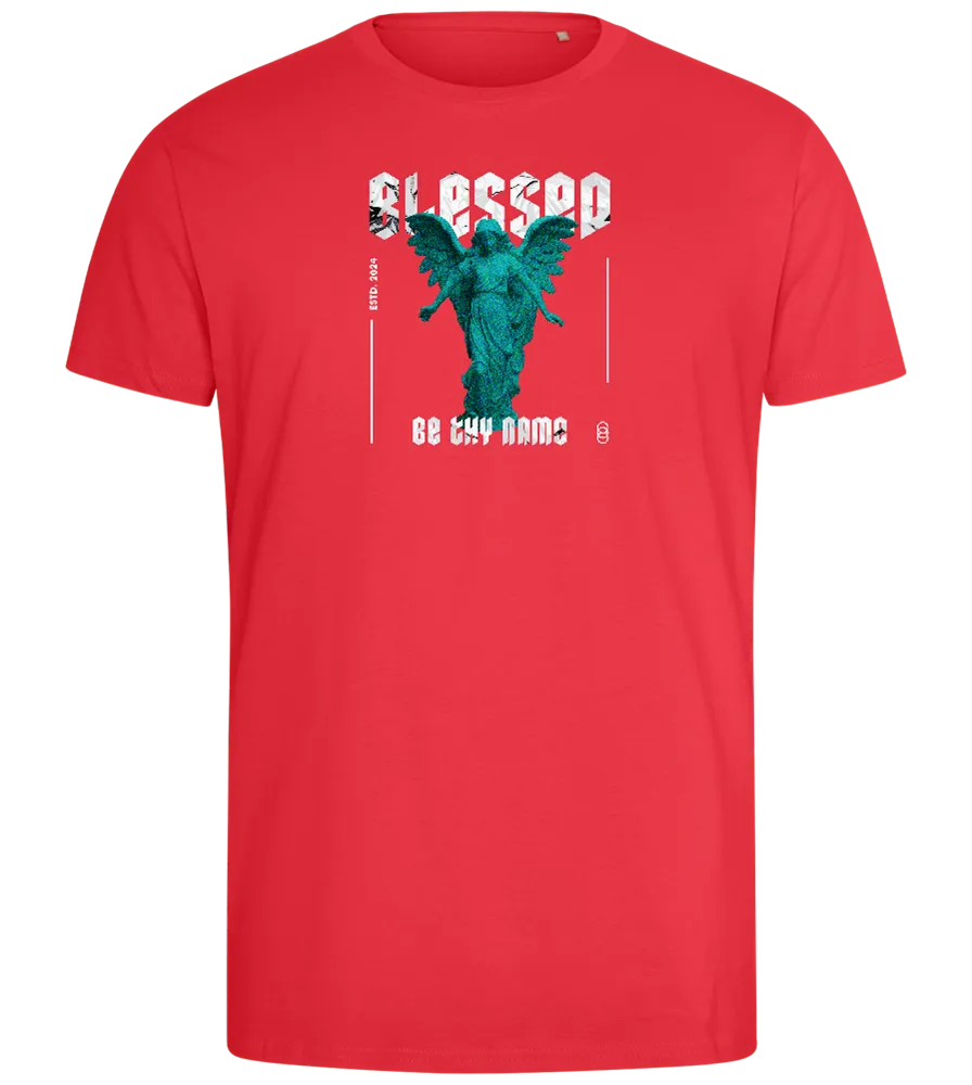 Blessed Angel Design - Comfort men's fitted t-shirt