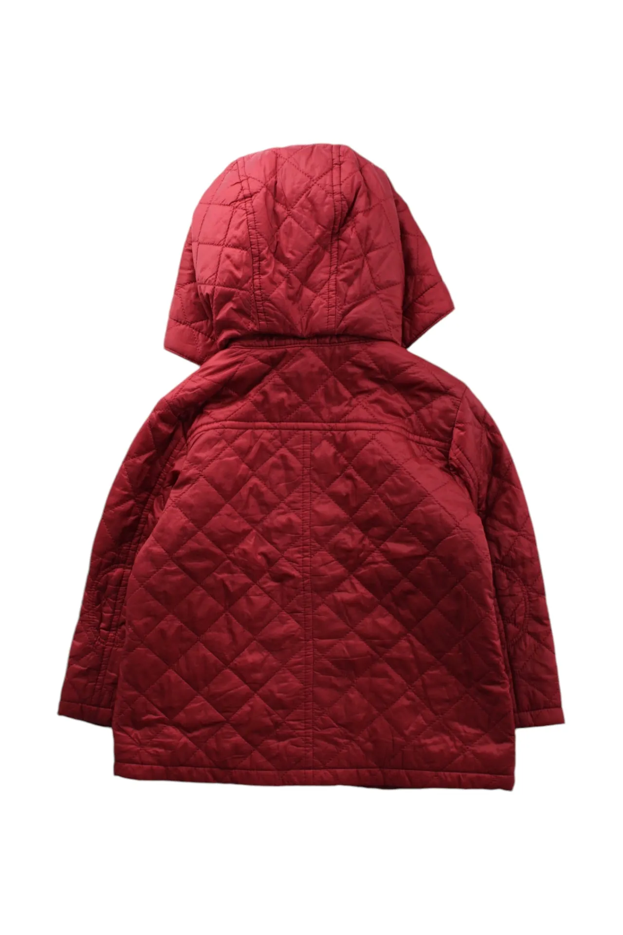 Burberry Hooded Quilted Coat 12-18M