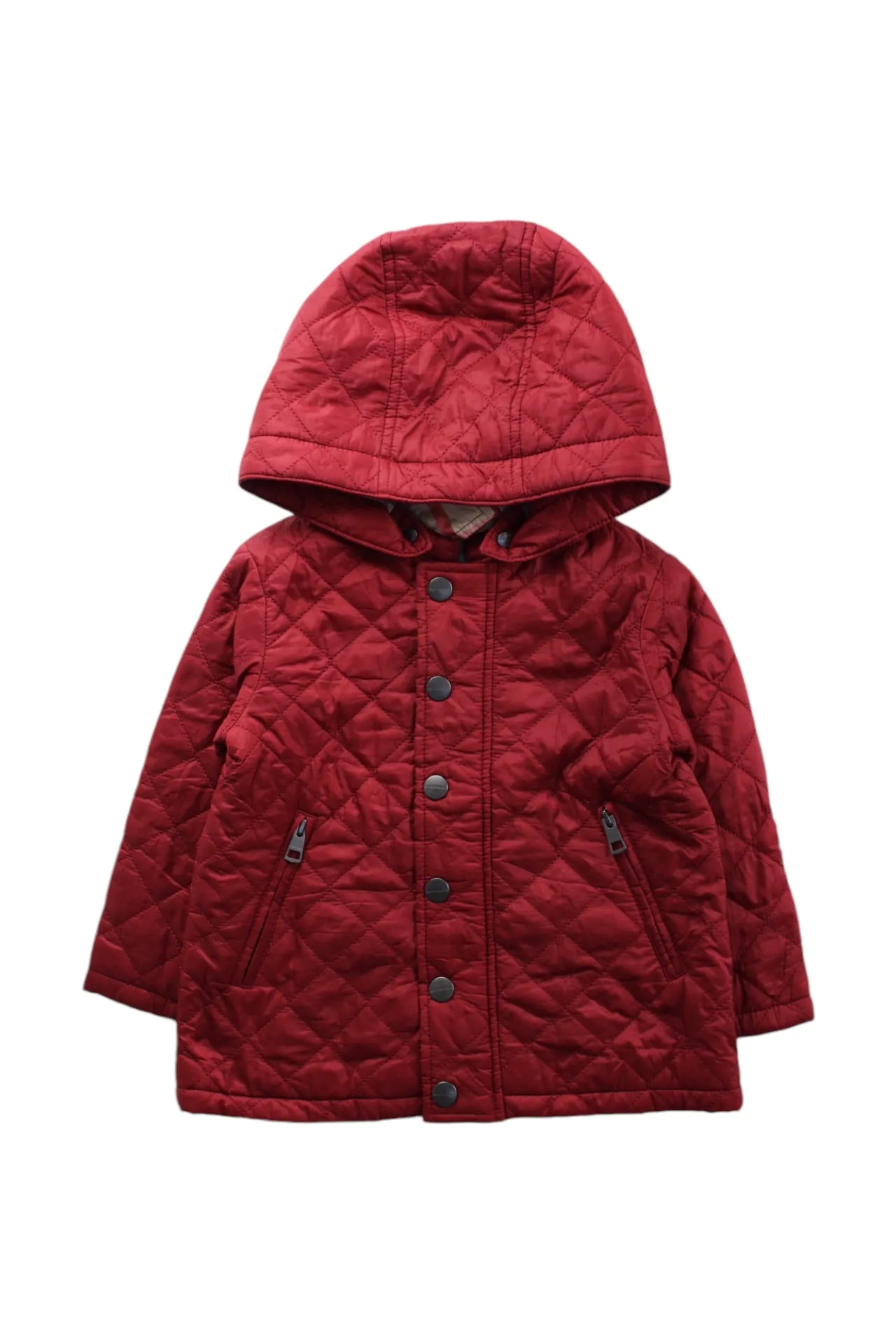 Burberry Hooded Quilted Coat 12-18M