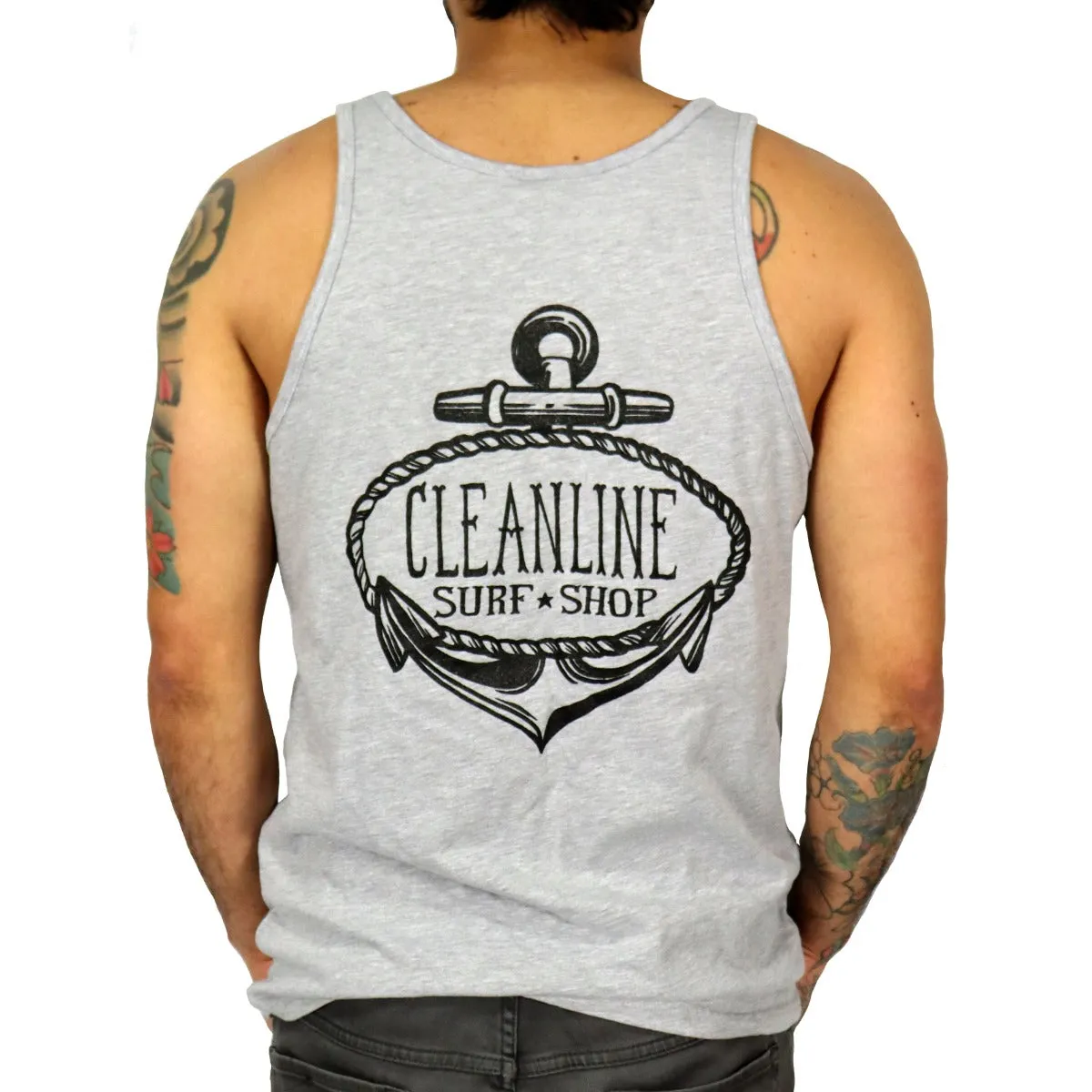 Cleanline Anchor 2.0 Tank - Athletic Heather