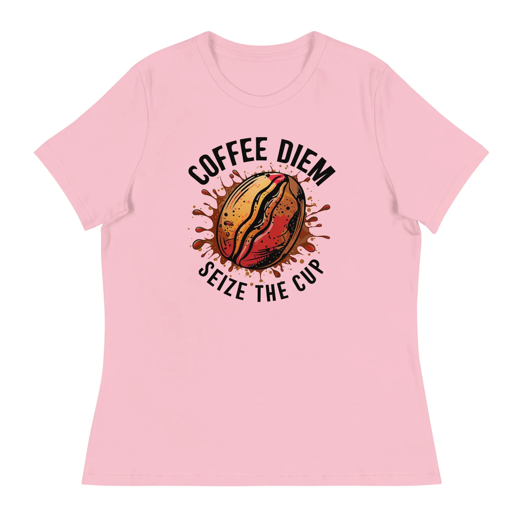 Coffee Deim - Seize the Cup  - Women's Relaxed T-Shirt