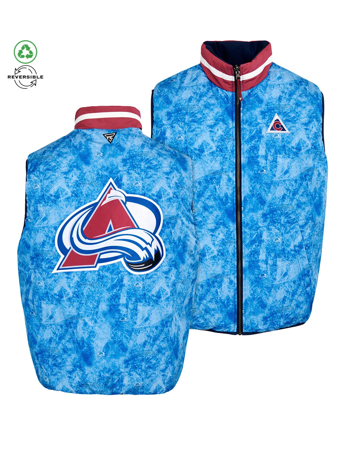 Colorado Avalanche Reversible Vest