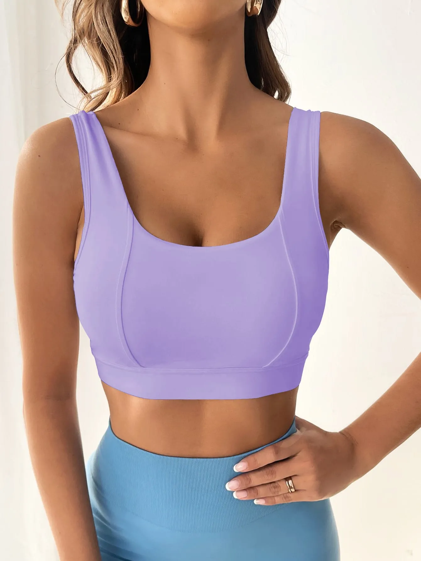 Crisscross Back Crop Sports Tank Top SS23