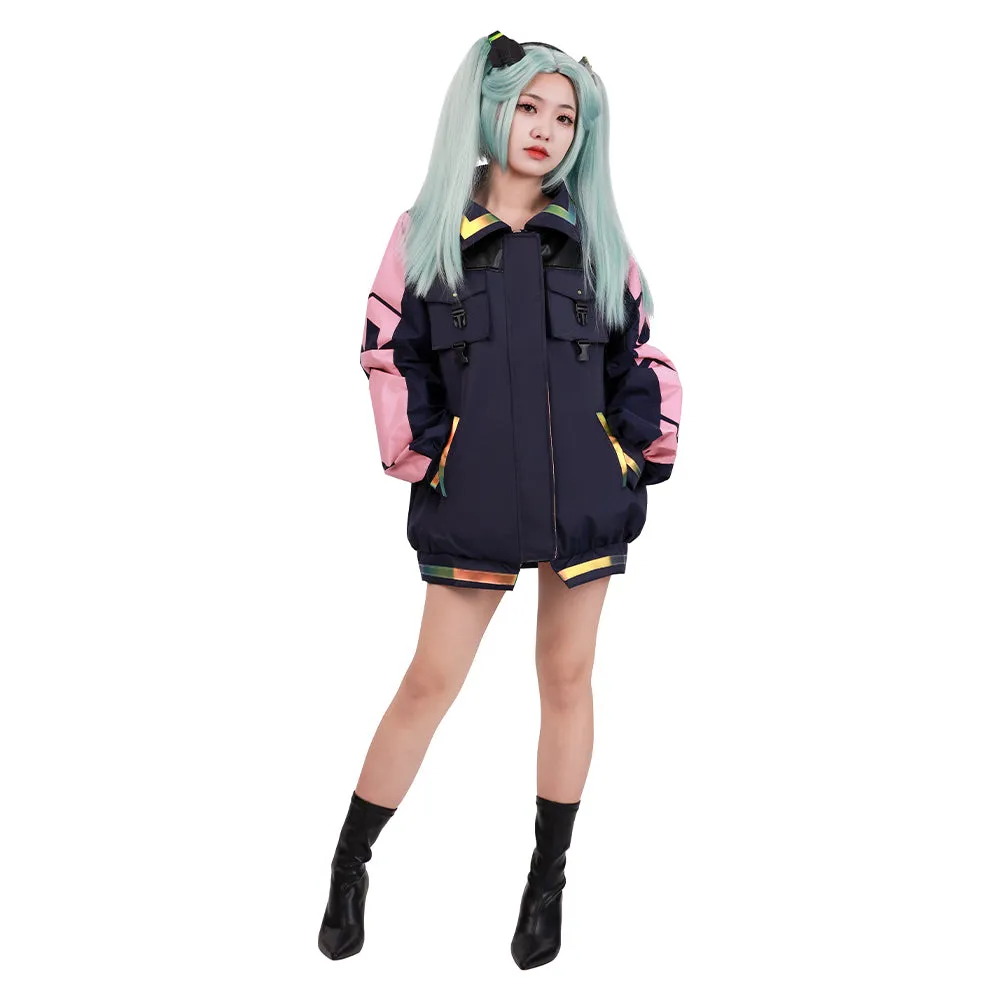 Cyberpunk: Edgerunners-Rebecca Original Design Cosplay Costume Coat Outfits