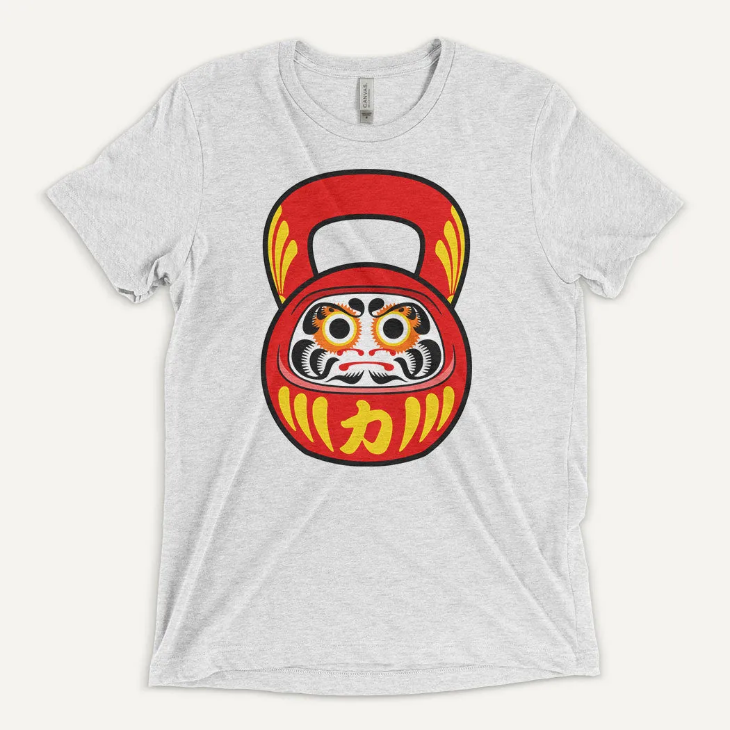 Daruma Doll Kettlebell Design Men's Triblend T-Shirt