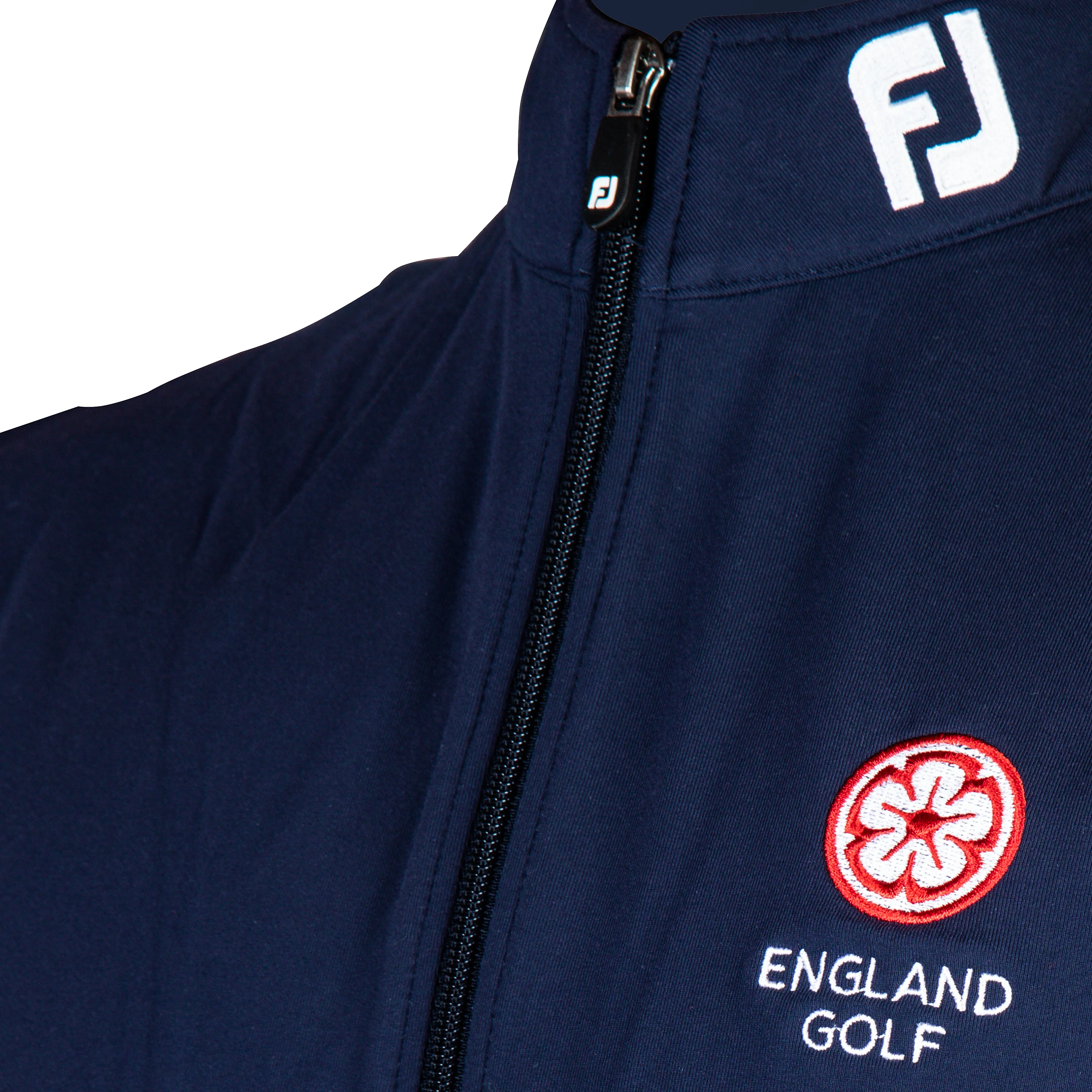 England Golf FJ Full-Zip Knit Vest