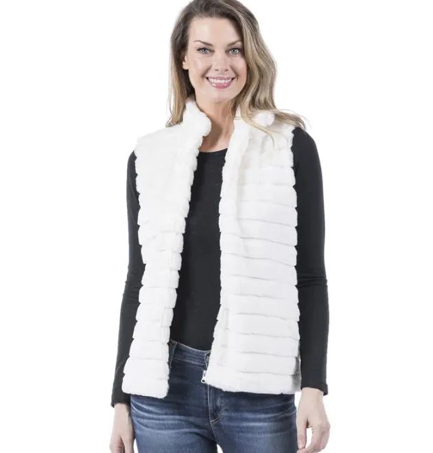 Faux Rabbit Fur Vest