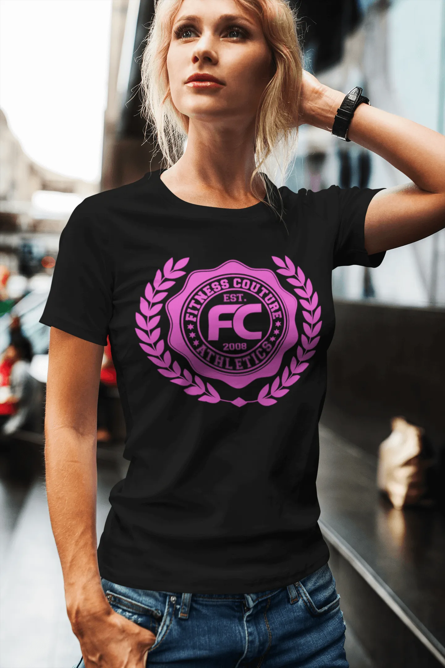 Fitness Couture Logo Crest T-shirt