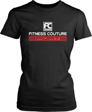 Fitness Couture Sports Gym Workout Tee