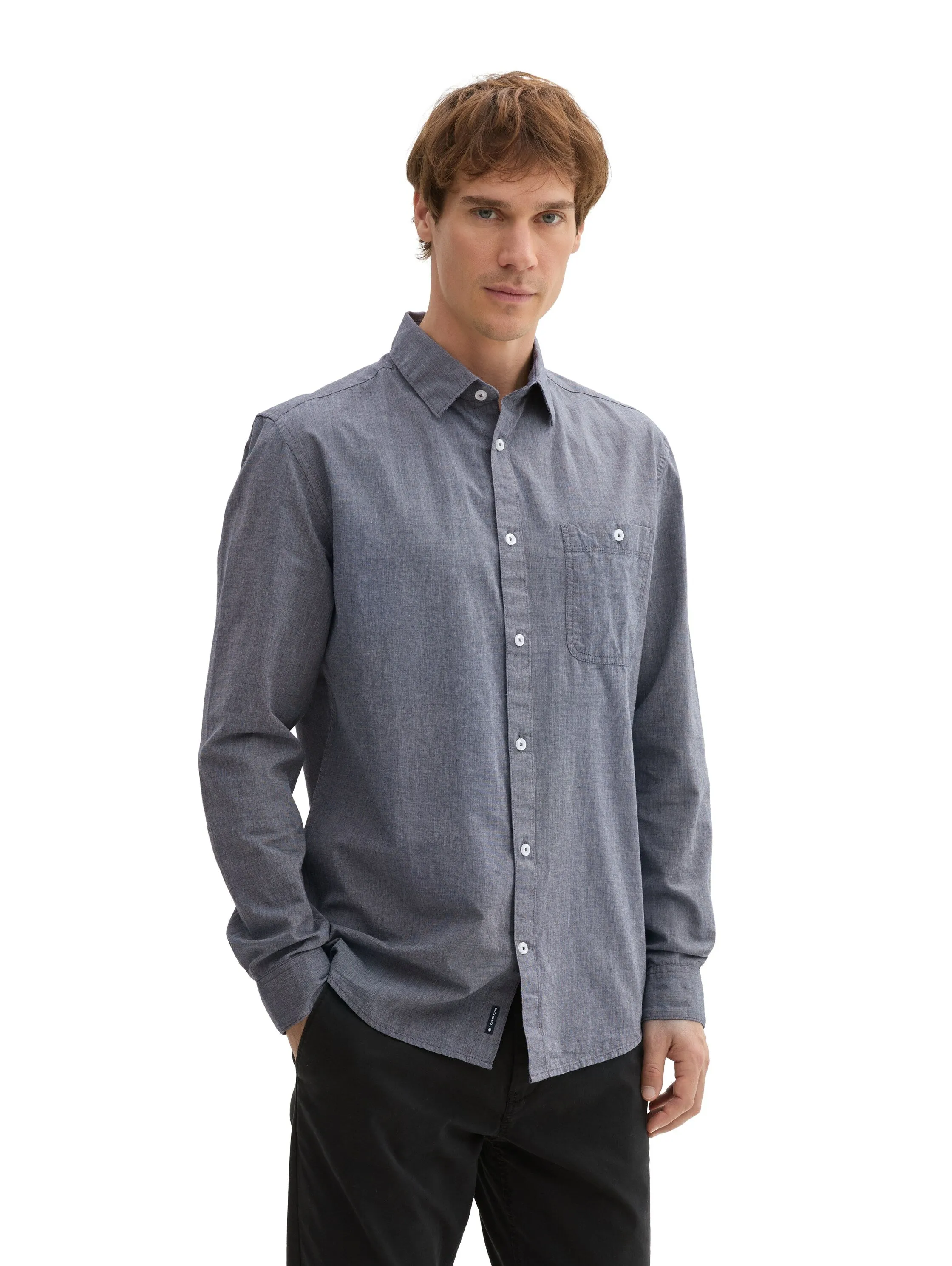 FITTED TWILL SHIRT