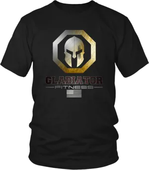 Gladiator Fitness Logo Tee - Gym Tee, Workout, Training...