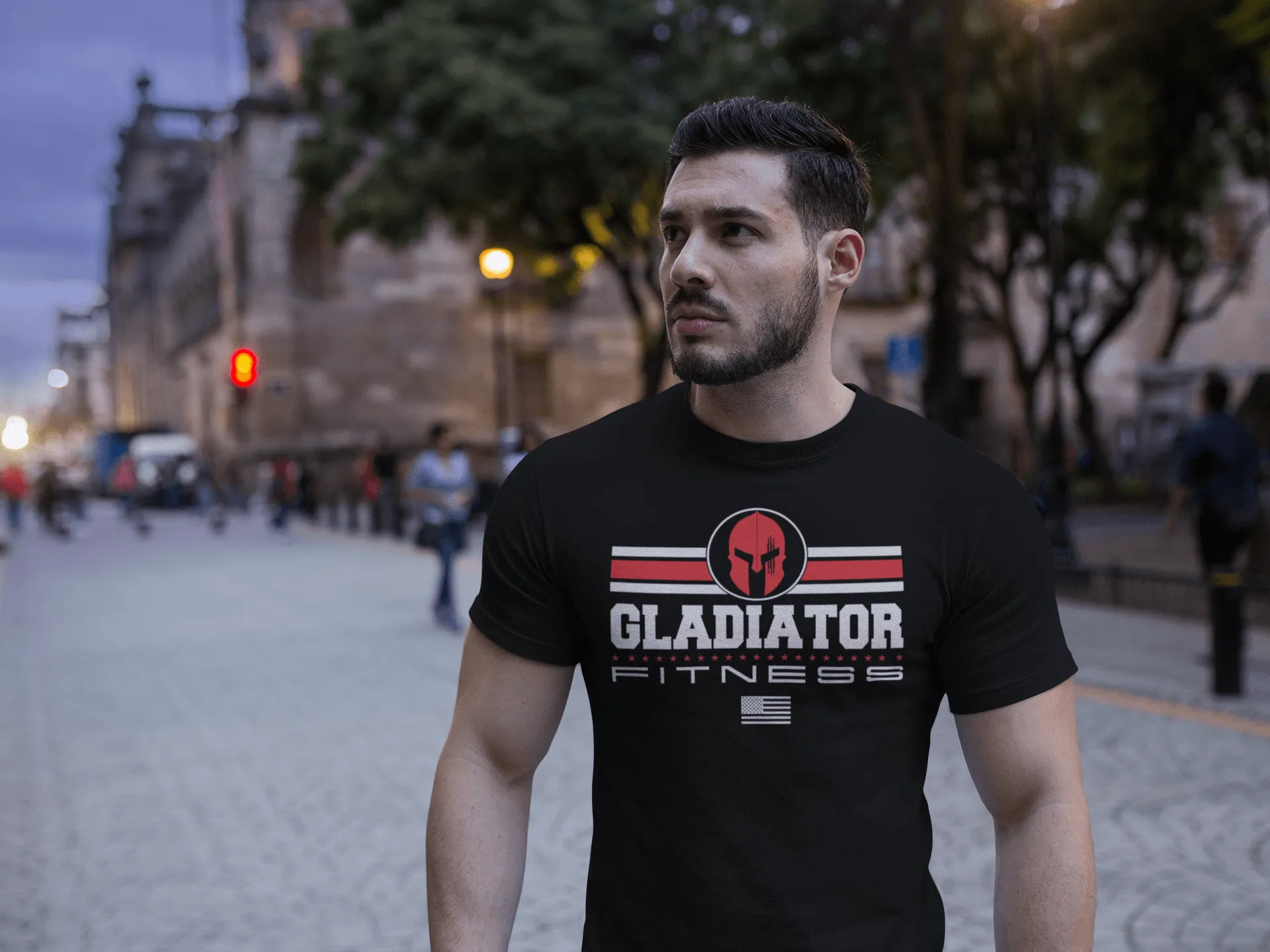 Gladiator Fitness Workout / Gym T-shirt