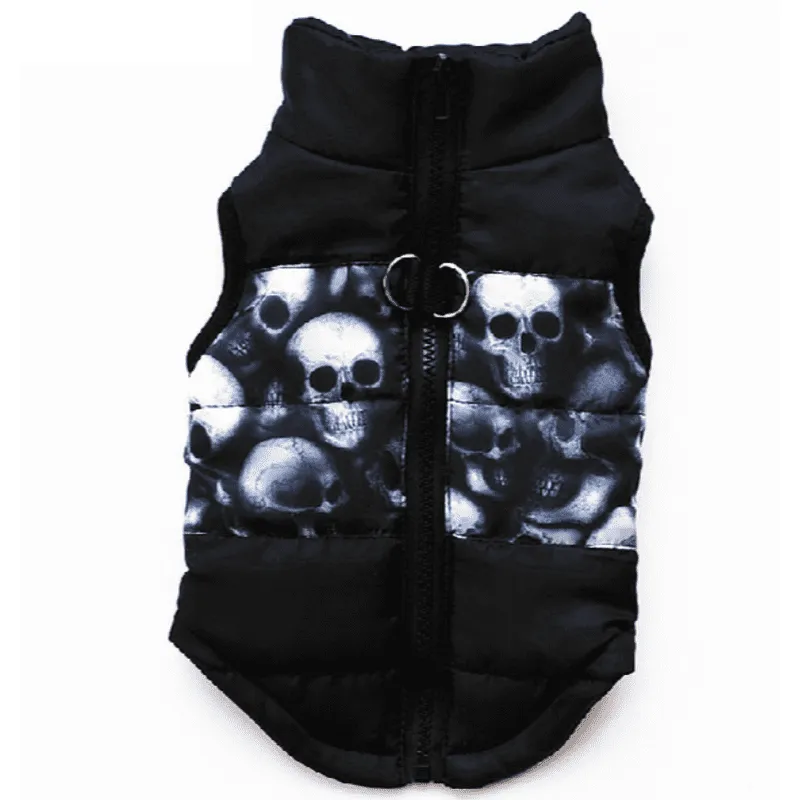 Graphic Puffer Vest