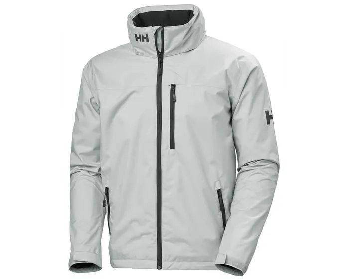 Helly Hansen Men's CREW HOODED JACKET Grey Fog