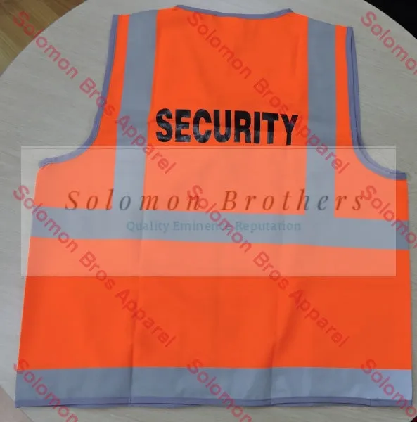 Hi Vis Security Vest