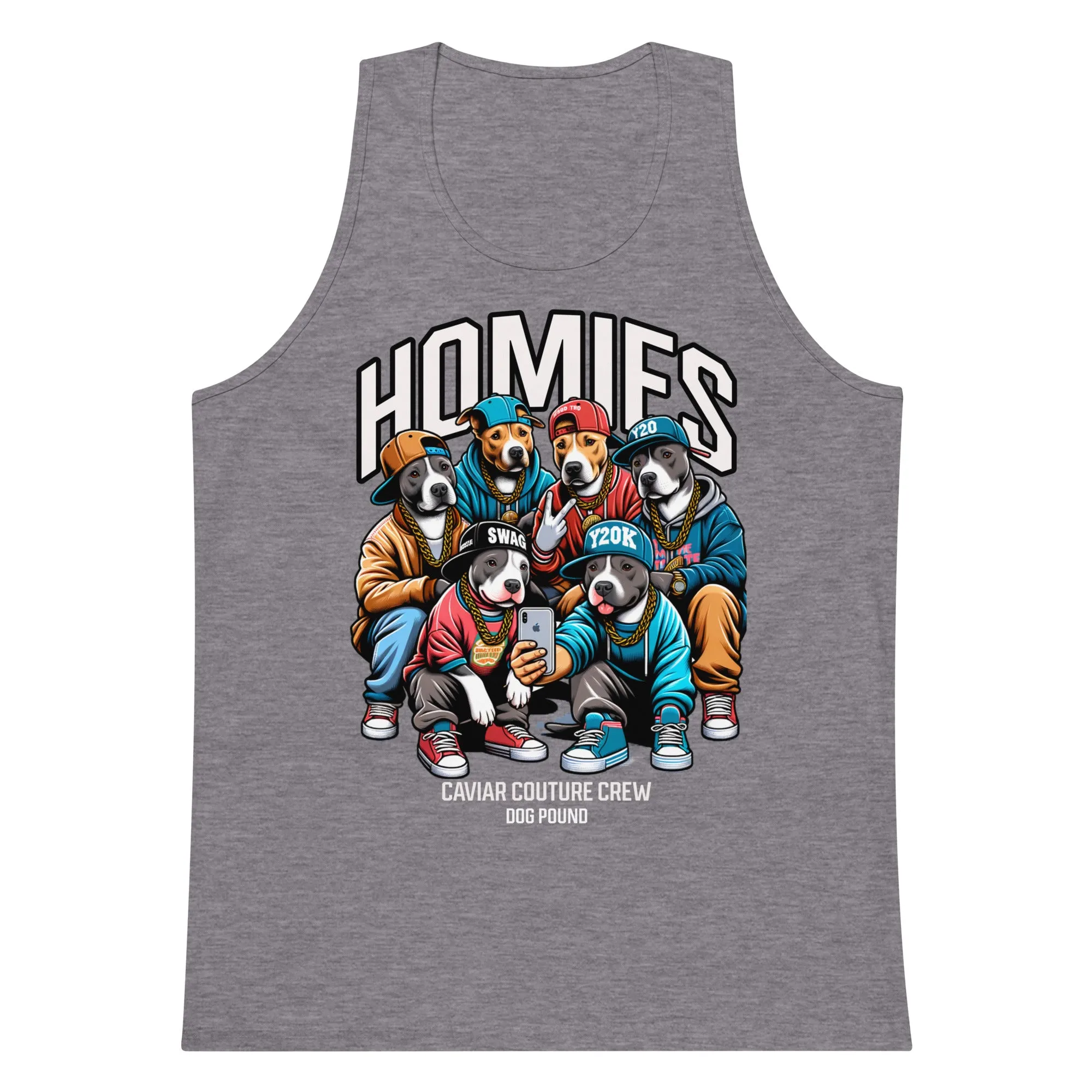 HOMIES DOG POUND PREMIUM TANK TOP