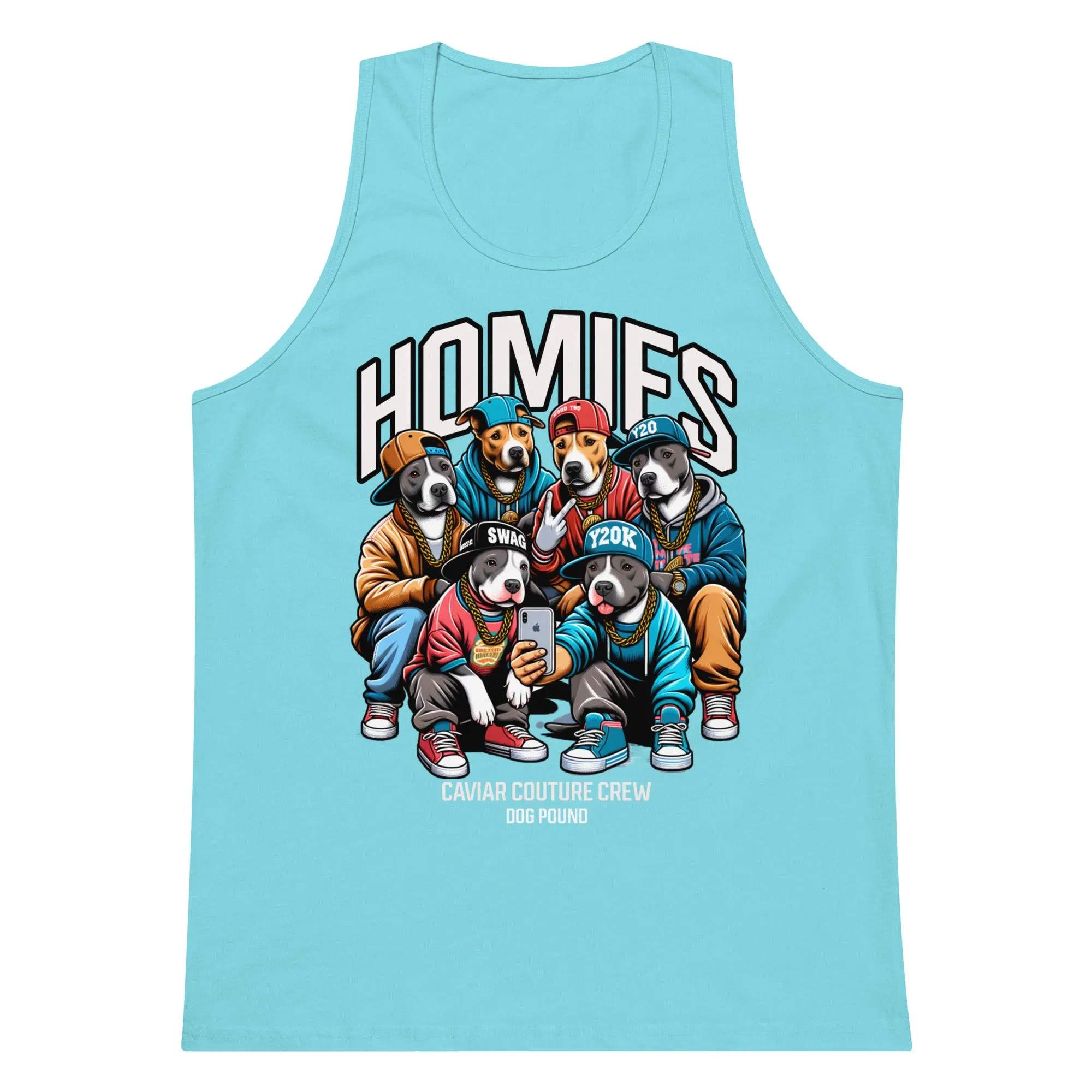 HOMIES DOG POUND PREMIUM TANK TOP