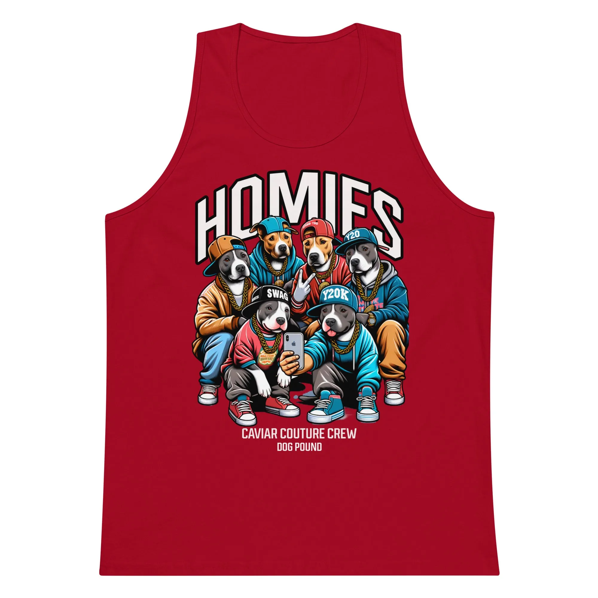 HOMIES DOG POUND PREMIUM TANK TOP