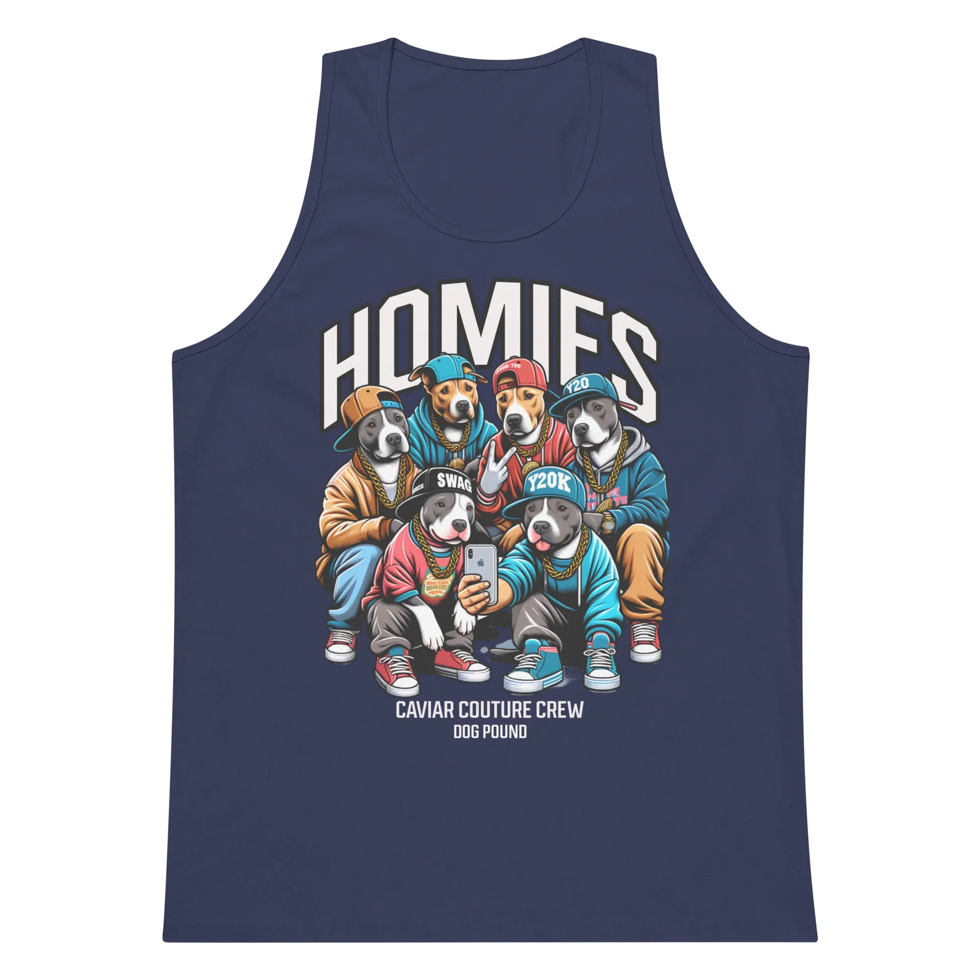 HOMIES DOG POUND PREMIUM TANK TOP