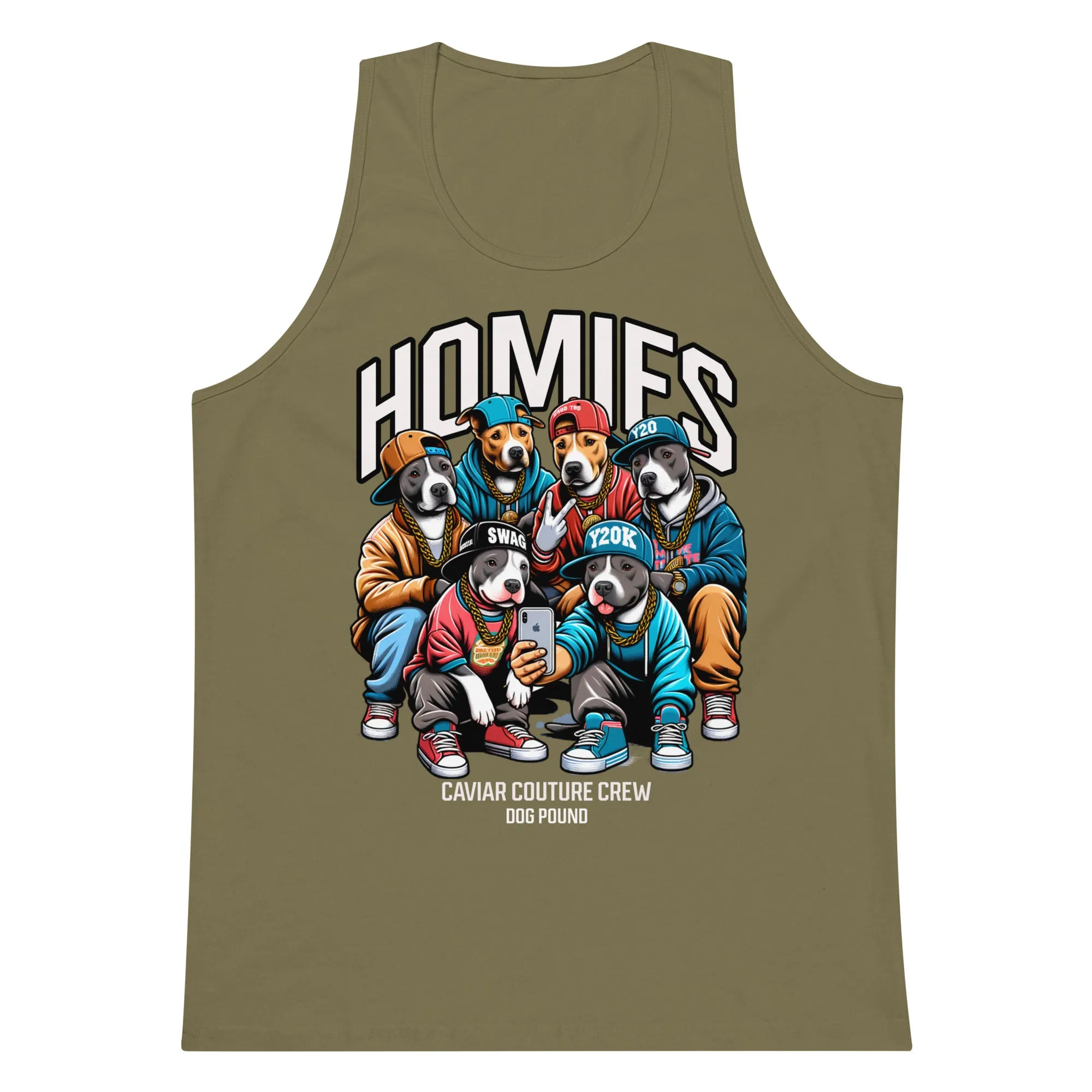 HOMIES DOG POUND PREMIUM TANK TOP