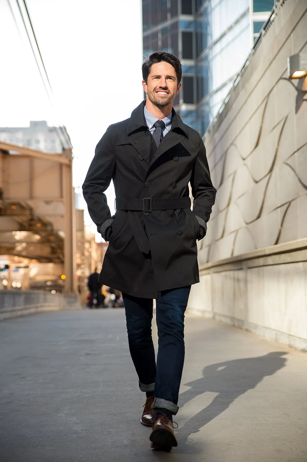 Howard Waterproof Stretch Trench