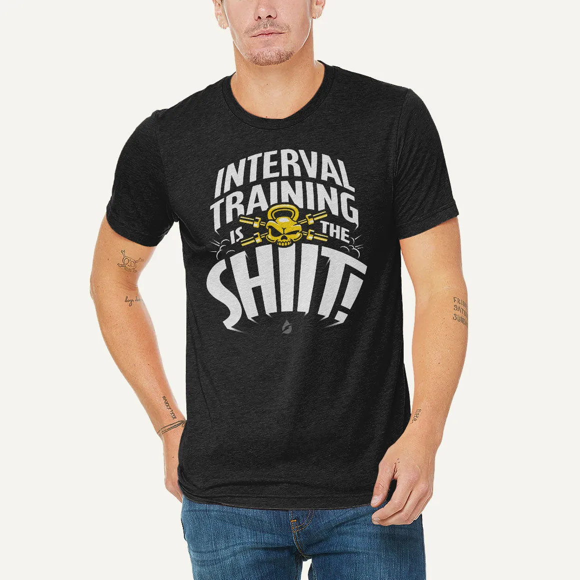 Interval Training Is The SHIIT Men's Triblend T-Shirt