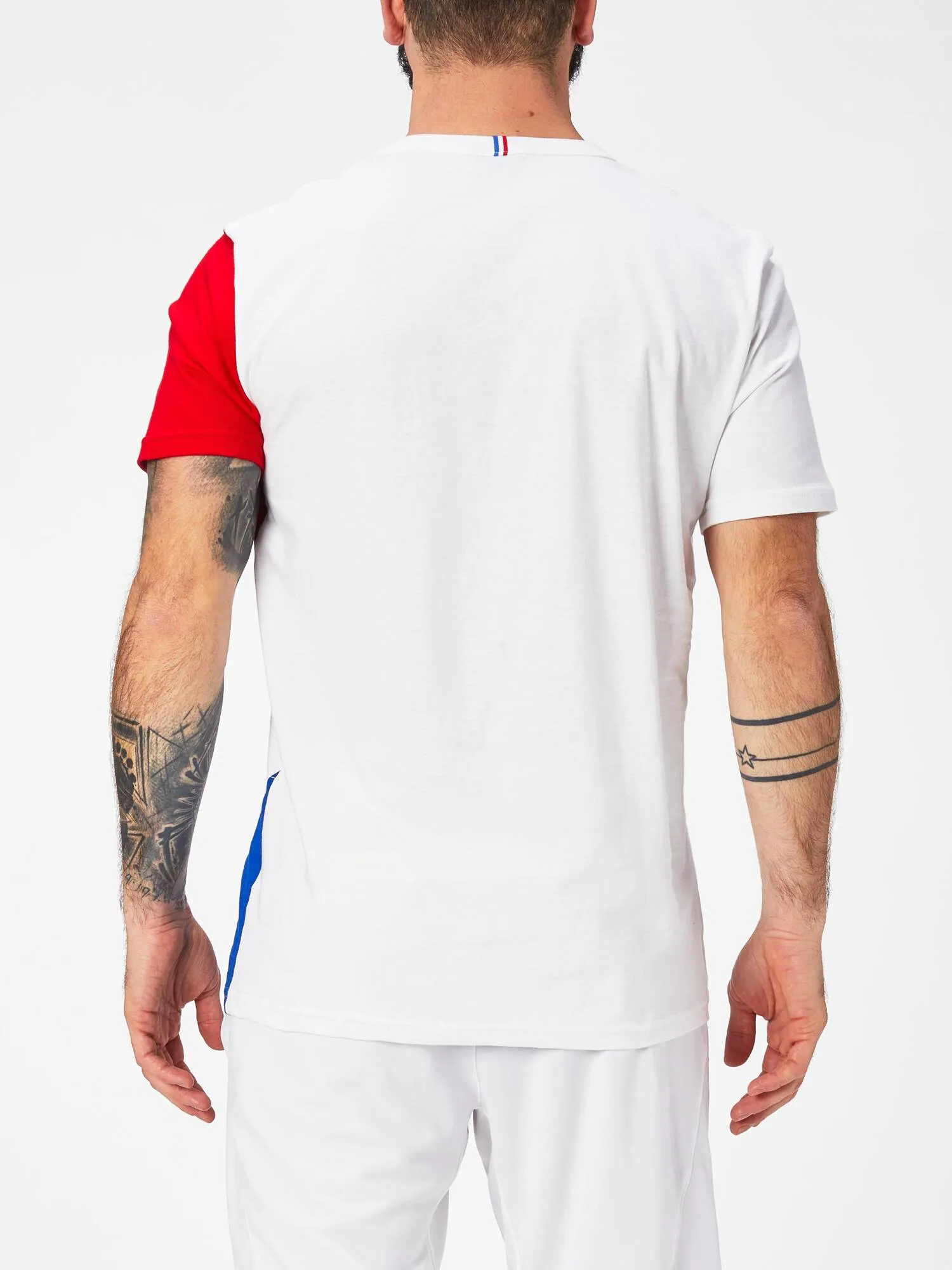 Le Coq Sportif TRI Tee SS N'1 M - Mens - Red/White