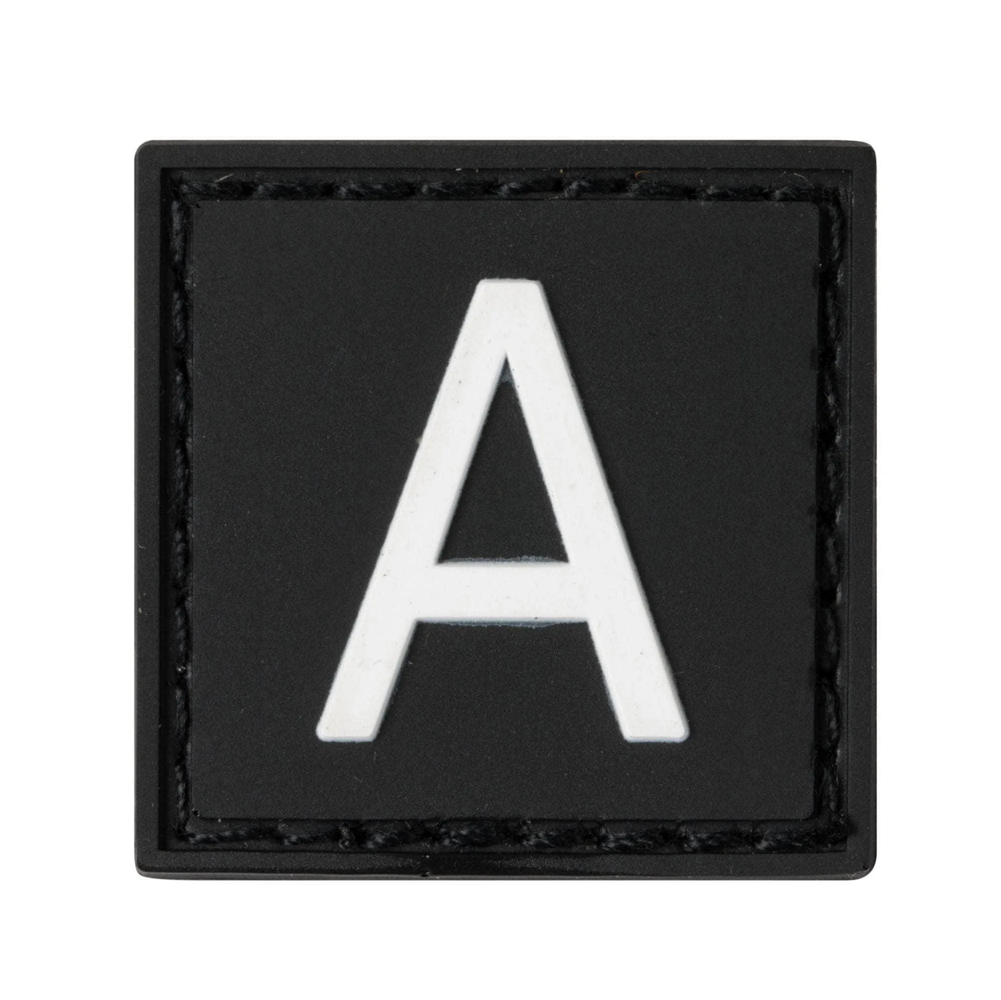 Letter Rubber Patches