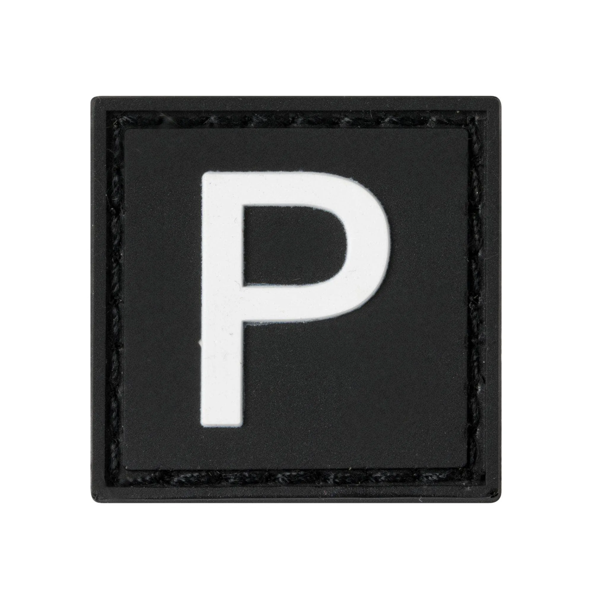 Letter Rubber Patches