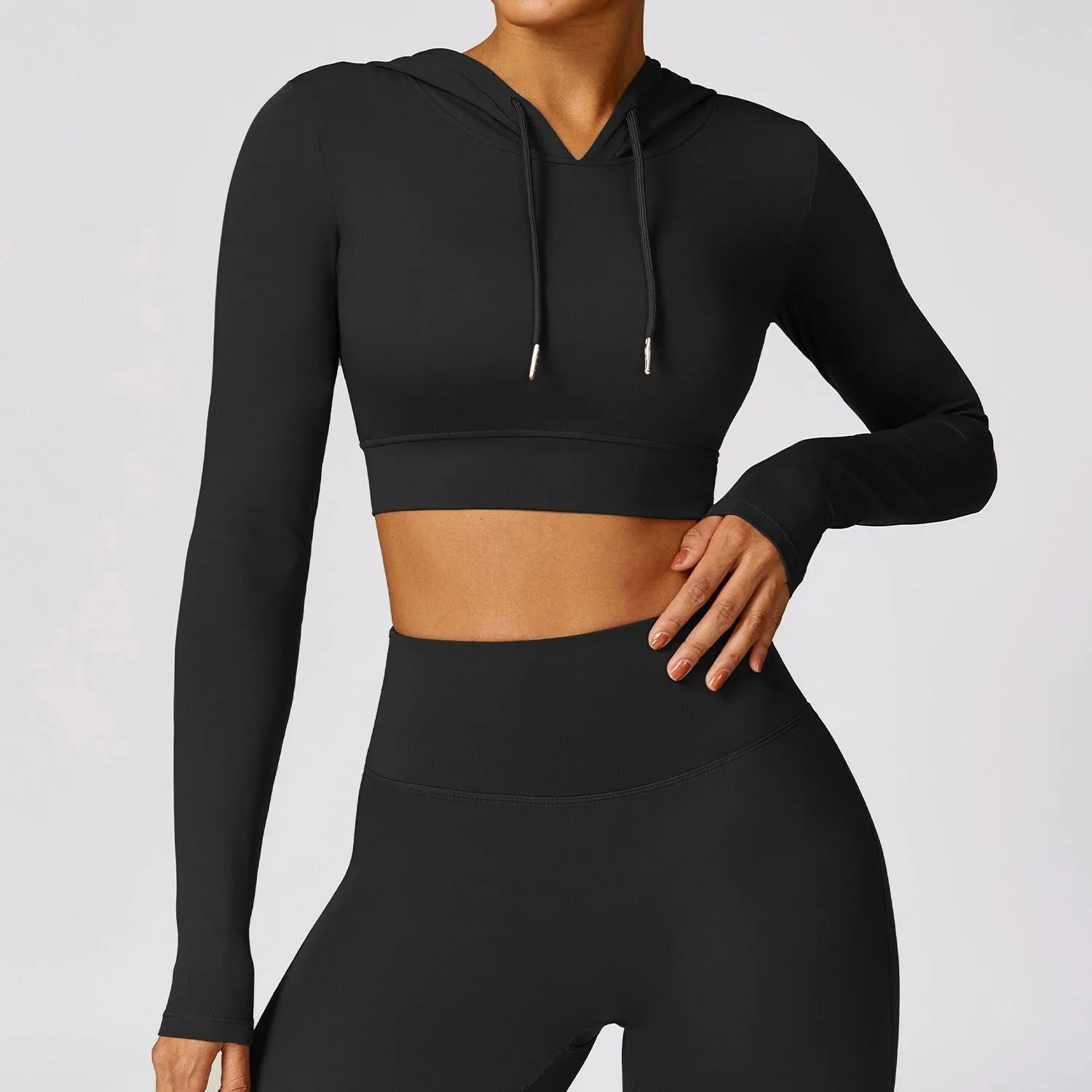 LovelyRLovely Women's Hooded Workout Clothes