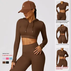 LovelyRLovely Women's Hooded Workout Clothes