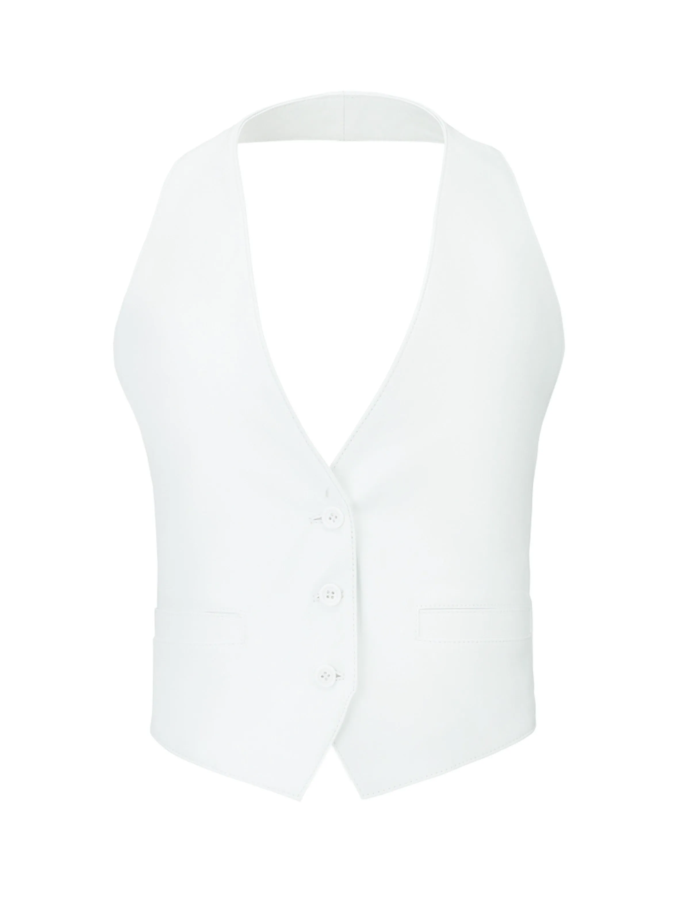 Manokhi Uma Vest White