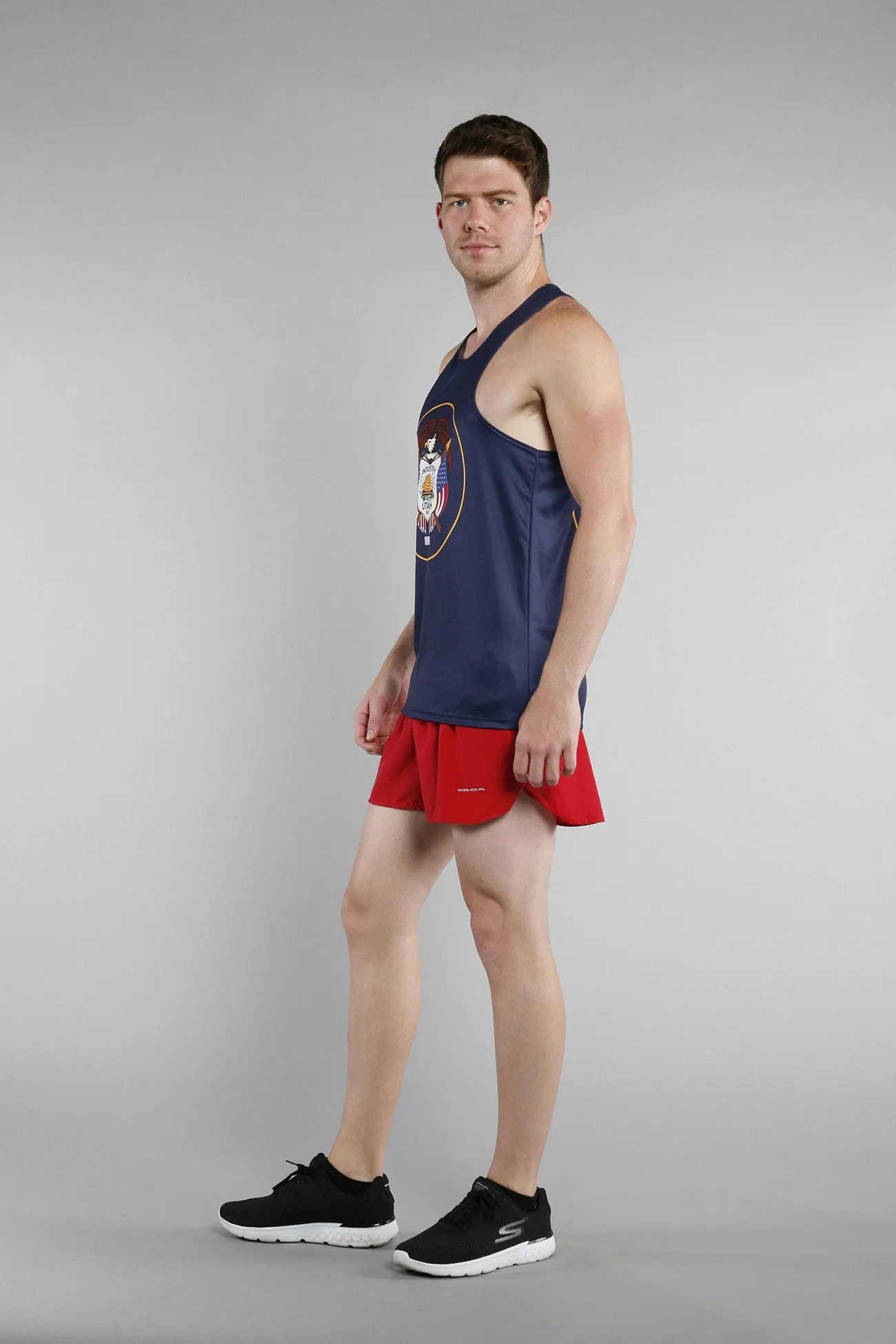 Men's Competitor Lite Printed Singlet [U-Z] - Utah