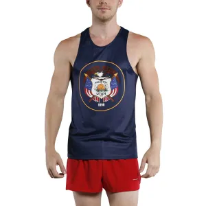 Men's Competitor Lite Printed Singlet [U-Z] - Utah