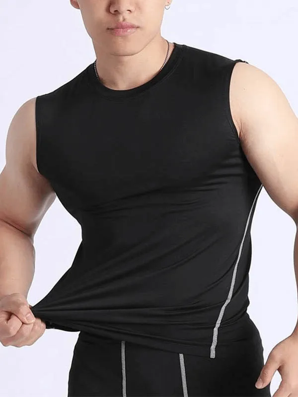 Men's Compression Lightweight Fitness Gyms Tank Top - SF0654