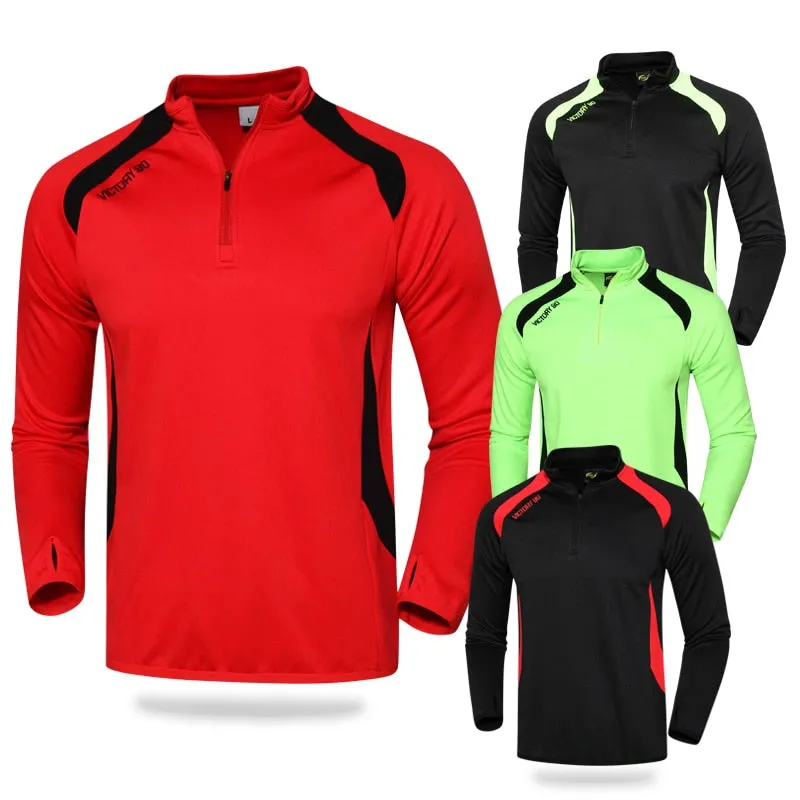 Men's Football Jerseys Fitness Sportswear Kids Soccer Tracksuit Basketball T-Shirts Running Long Sleeve Clothes