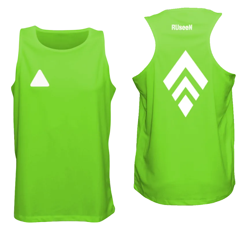 Men's Reflective Tank - Broken Diamond