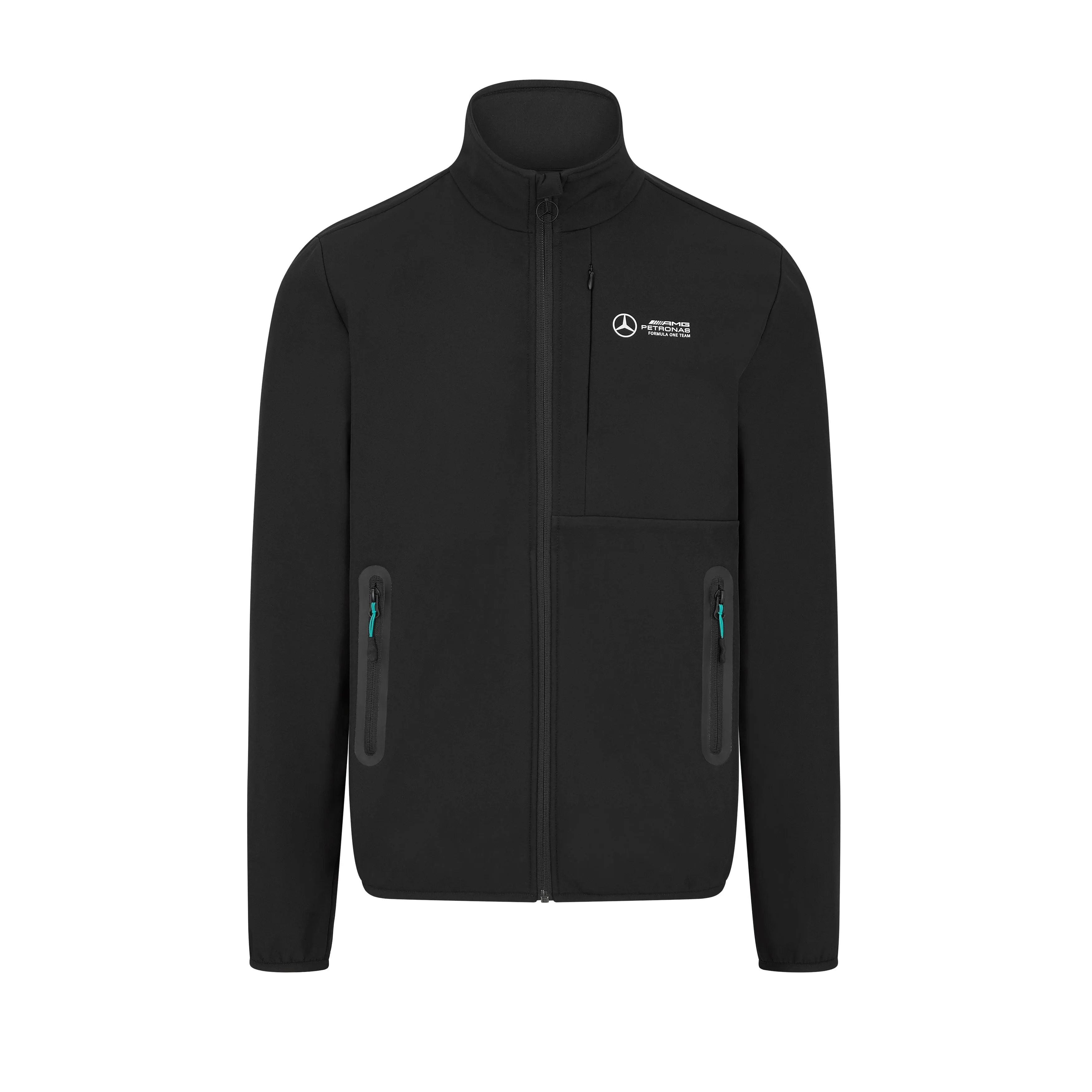 Mercedes AMG Petronas F1 Men's Fanwear Softshell Jacket