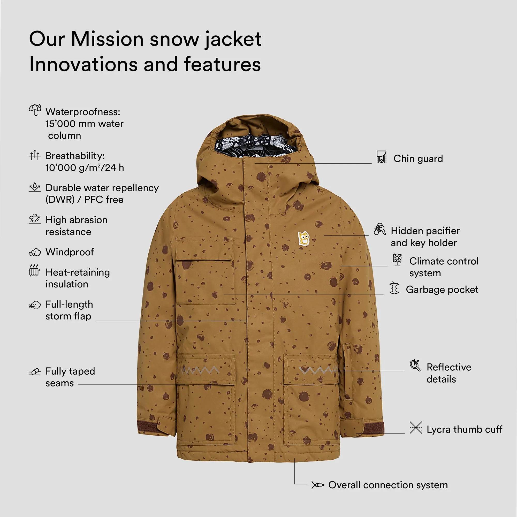 Mission snow jacket "Galaxy"