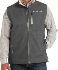 MWV1541008-Cinch Men's CC Bonded Vest-Gray