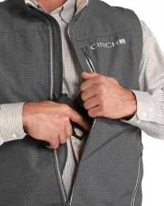 MWV1541008-Cinch Men's CC Bonded Vest-Gray